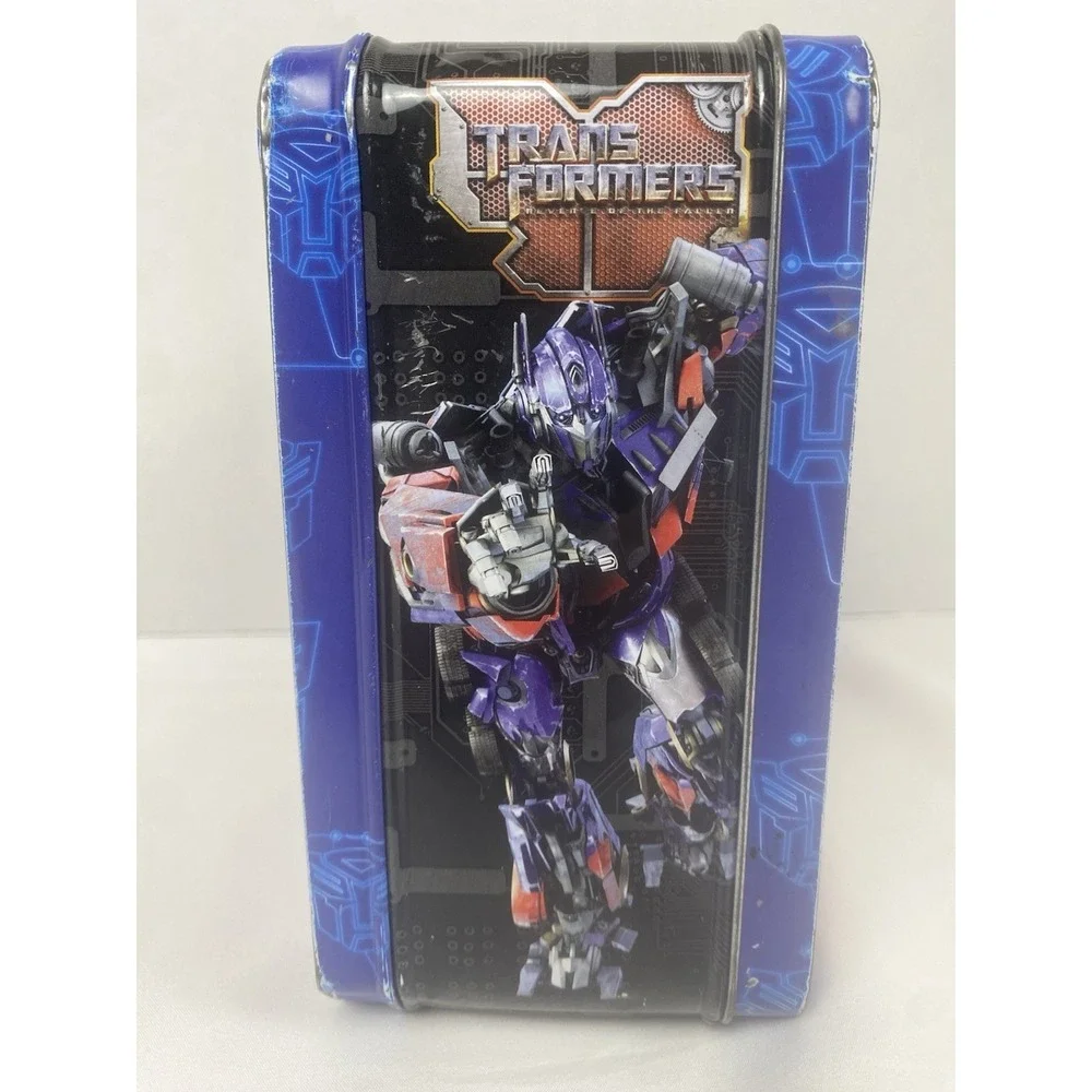 TRANSFORMERS‎ Metal Lunchbox Revenge of Fallen 2009 Optimus Prime Collectible